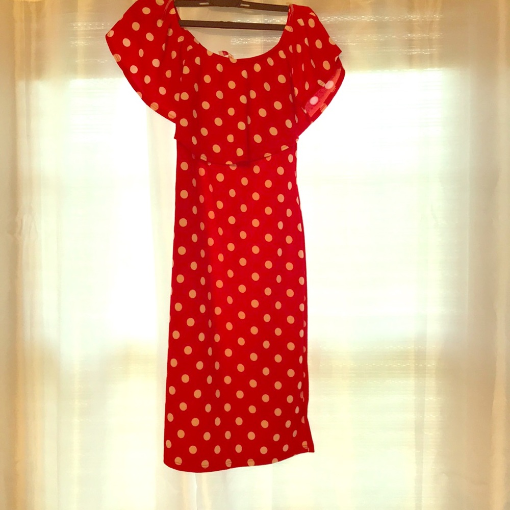 Polka dot dress